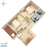 Апартаменты By The Sea Podgora, Makarska - 6671 *